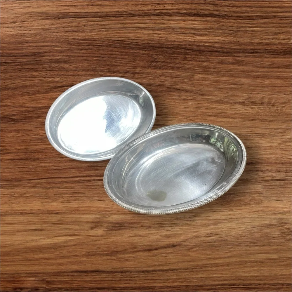 Vintage EPNS Silver Plated Covered Serving Dish England Oval Buffet Server